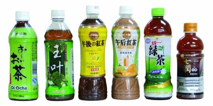 मिनरल वाटर के लिए दो साइड की बोतल ऑटोमैटिक श्रिंक स्लीव लेबल ऐप्लिकेटर