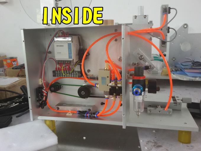 बोतल लेबलिंग के लिए SUS304 स्टेनलेस स्टील अर्थव्यवस्था डबल साइड स्टिकर लेबलिंग मशीन