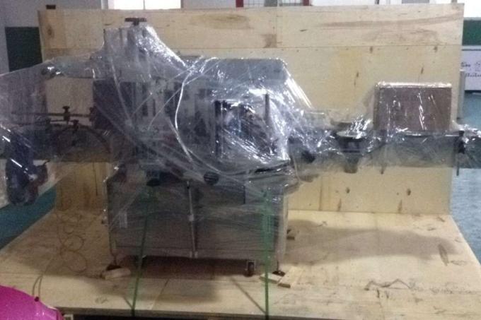 दौर की बोतल, औद्योगिक लेबलिंग मशीन के लिए एल्यूमीनियम मिश्र धातु ओपियन शीशी लेबलिंग मशीन