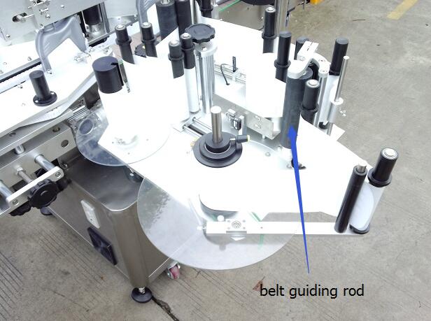 ऑब्जेक्ट टर्नटेबल के साथ मैजिक आई ऑटोमैटिक डबल साइड स्टिकर लेबलिंग मशीन का पता लगाते हैं