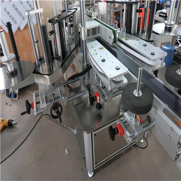 स्व चिपकने वाला स्टीकर ओवल बोतल लेबलिंग मशीन अनुकूलित स्थिति