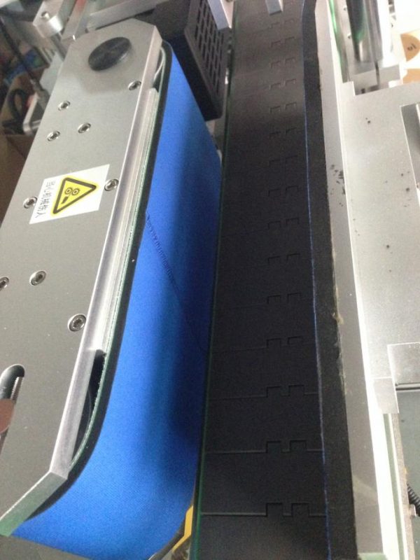 350ML स्वचालित ग्लास बोतल लेबलिंग मशीन 190 मिमी ऊंचाई मैक्स