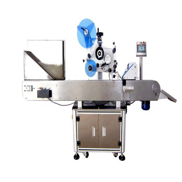 स्वचालित स्व चिपकने वाला शीशी स्टिकर लेबलिंग मशीन