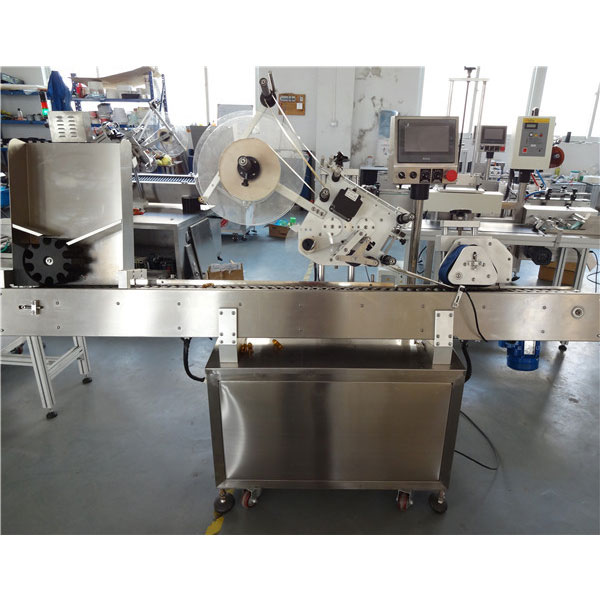 मिनी बोतल के लिए पीएलसी नियंत्रण अर्थव्यवस्था स्वचालित शीशी क्षैतिज लेबलिंग मशीन