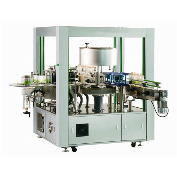 रोटरी लेबलर मशीन आगे और पीछे