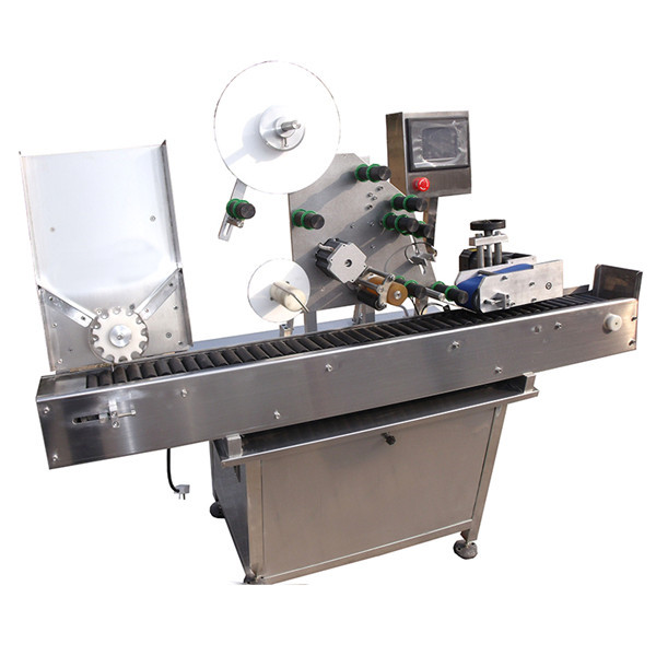 SUS304 स्वचालित ध्वज शीशी लेबलिंग मशीन स्व चिपकने वाला स्टीकर