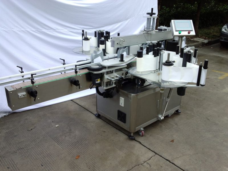 स्वनिर्धारित स्टीकर स्टीकर के लिए चीन स्वनिर्धारित स्वचालित लेबलिंग मशीन / लेबलिंग उपकरण