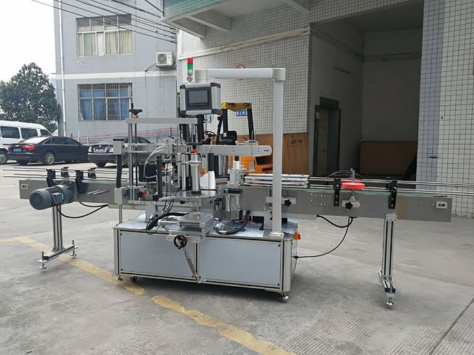 पूर्ण स्वचालित कार्टन कॉर्नर सीलिंग स्टीकर लेबलिंग मशीन 220V 50HZ 1200W